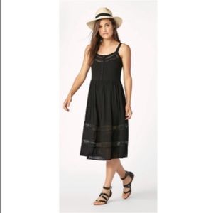 JustFab Pinafore Midi Dress - US Sz XXL